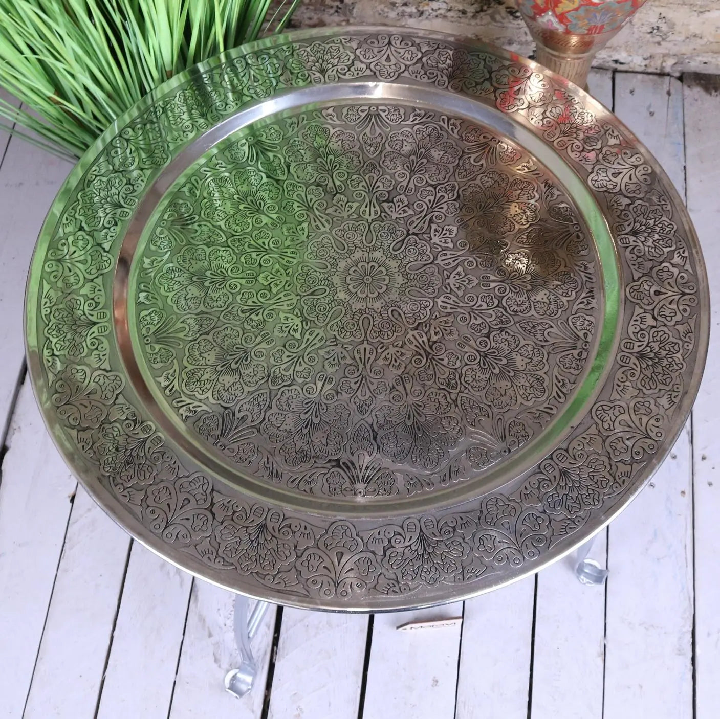 Jadida Moroccan Tray Table 60cm