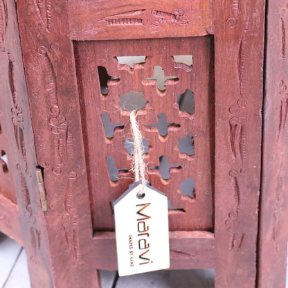 Alnif Medium Size Moroccan Side Table Sheesham Wood