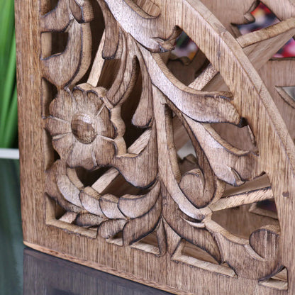 Yanam Wooden Remote Control Holder