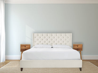 Mini Oak-ish Curve Lower Bedside