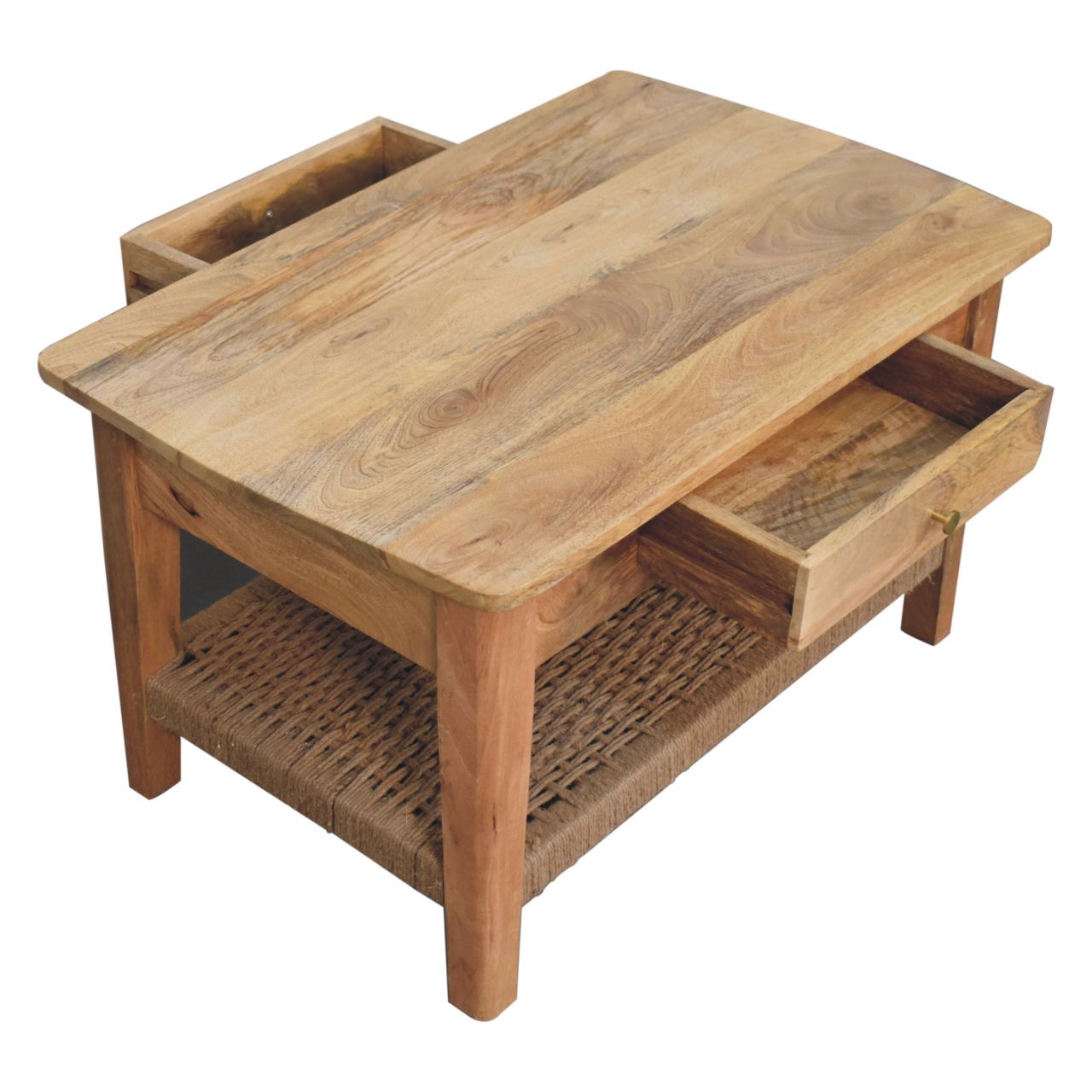 Rope 2 Drawers Coffee Table