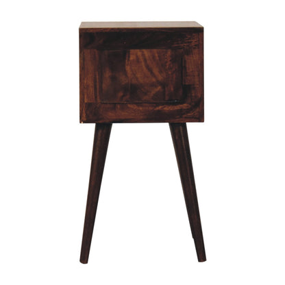 Mini 2 DrawerCalifornia Walnut Bedside