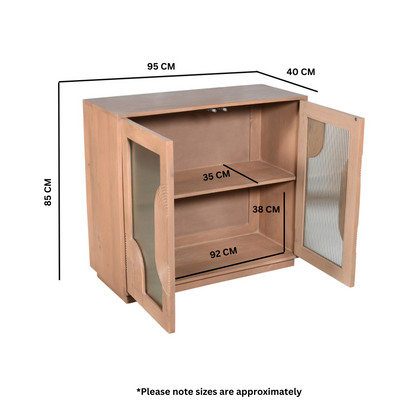 Jodhpur Solid Wooden Small Sideboard