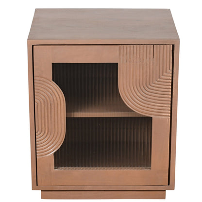 Jodhpur Solid Wood Bedside Table