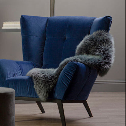 Sheepskin Gunmetal Rug | Bosie