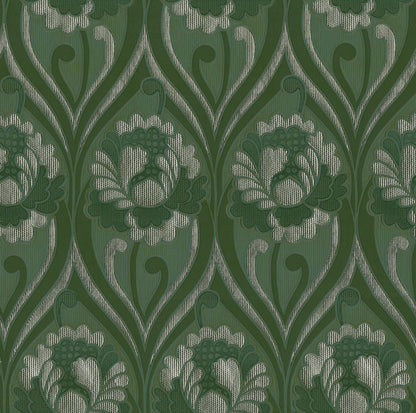 Vintage floral Damask Wallpaper