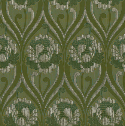 Vintage floral Damask Wallpaper