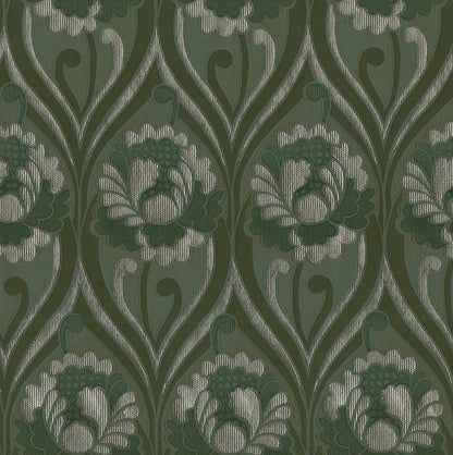 Vintage floral Damask Wallpaper