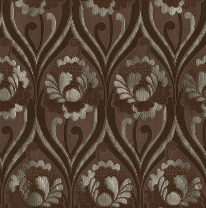 Vintage floral Damask Wallpaper