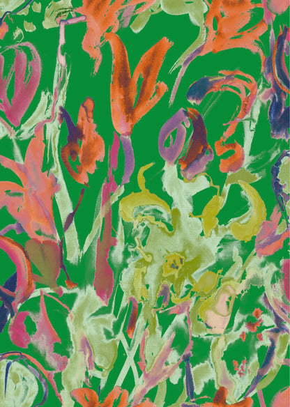 Watercolour Floral Wallpaper