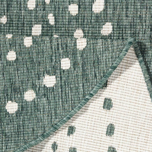 Indoor Outdoor Bali Reversible Round Rug