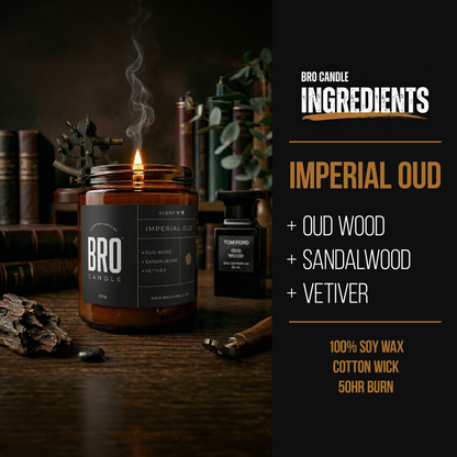 The Imperial Oud Candle