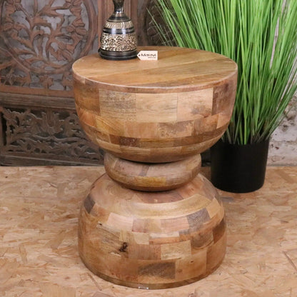 Jivana Mango Wood Side Table