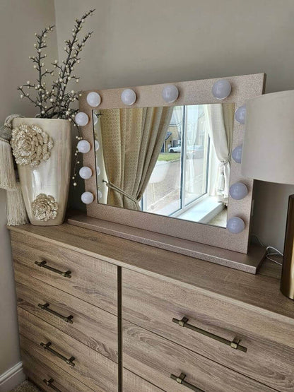 Jolie Gold Hollywood Mirror 80 x 60cm