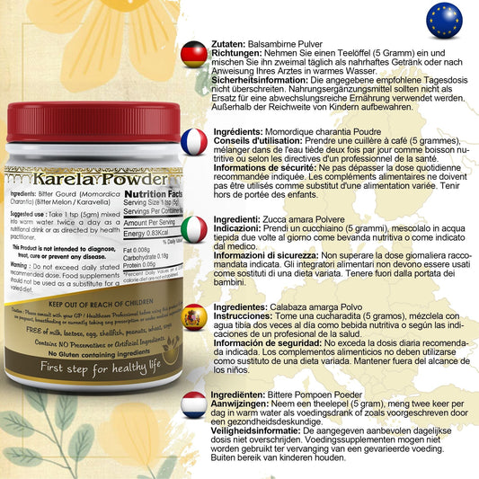Aushadh Karela Powder 100 gram - Daily Wellness Support