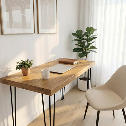 LARIA Oak Makeup / Dressing Table