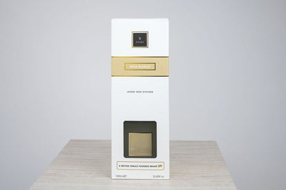 Luxury Square Diffuser - Rosa blanco