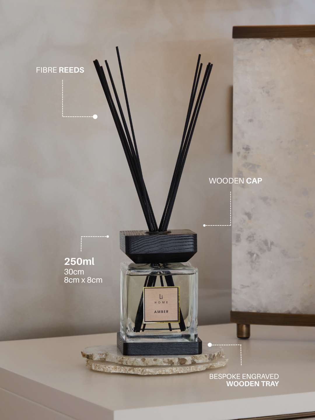Luxury Square Diffuser - Musk