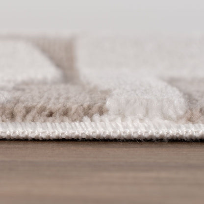 Loft Abstract Beige Rug