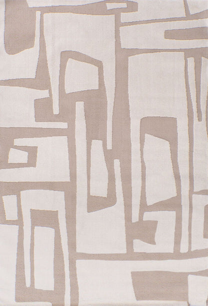 Loft Abstract Beige Rug