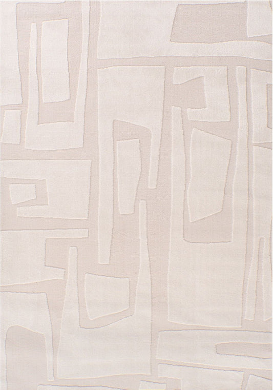 Loft Abstract Cream Rug