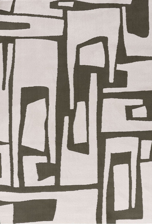 Loft Abstract Green Rug