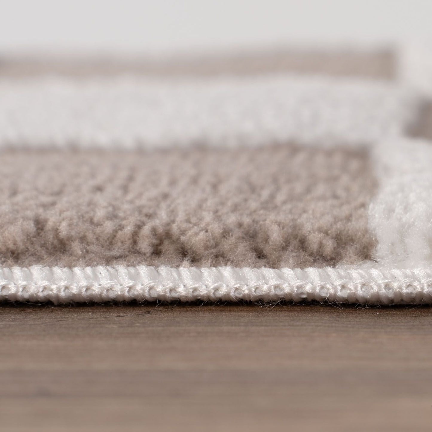 Loft Checkerboard Beige Rug