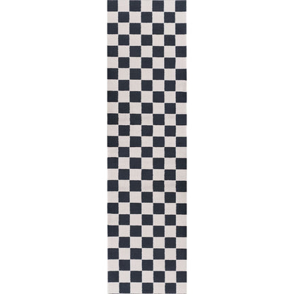 Loft Checkerboard Blue Rug