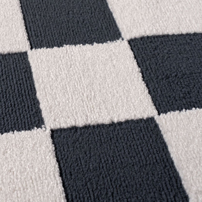 Loft Checkerboard Blue Rug