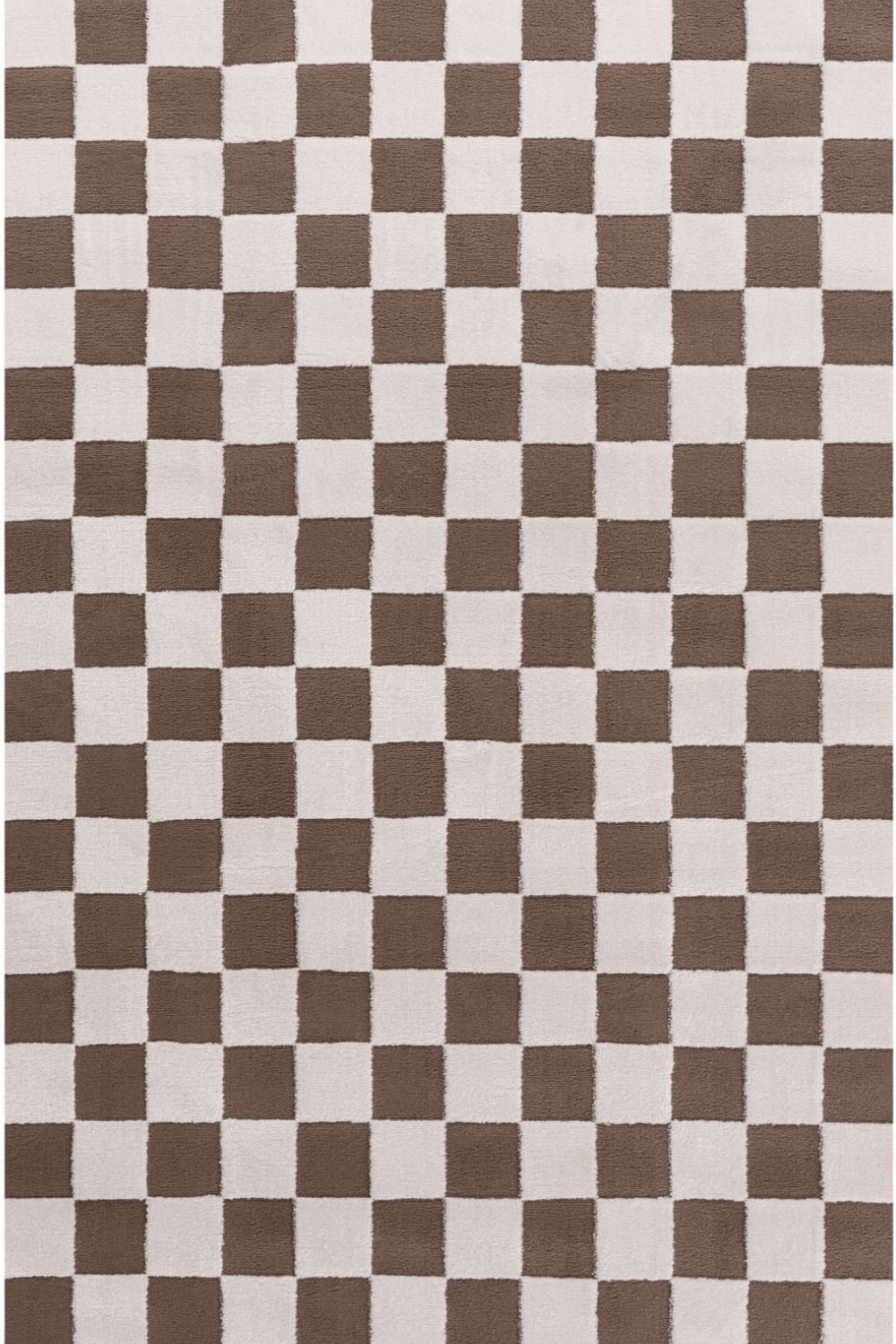 Loft Checkerboard Brown Rug
