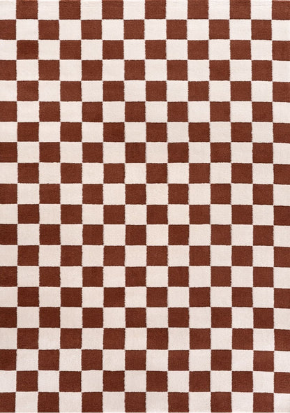 Loft Checkerboard Terra Rug