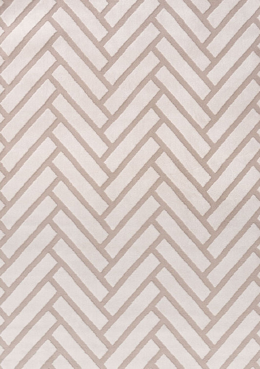 Loft Chevron Beige Rug