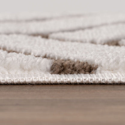 Loft Chevron Brown Rug