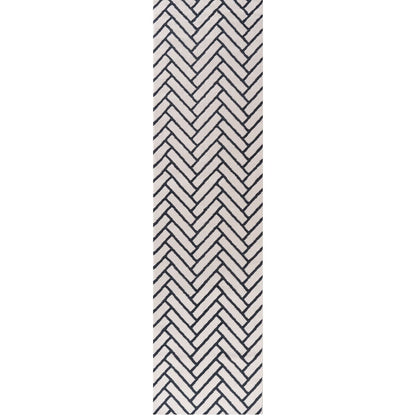 Loft Chevron Blue Rug