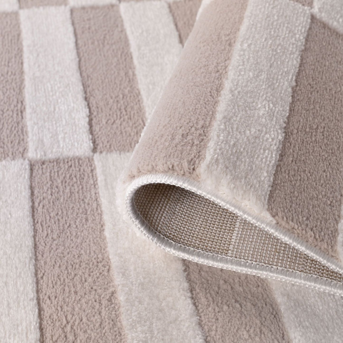 Loft Striped Beige Rug