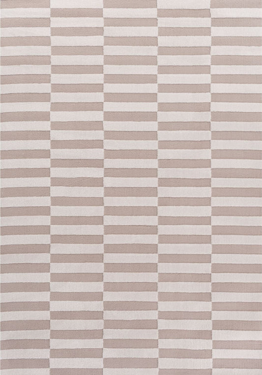 Loft Striped Beige Rug