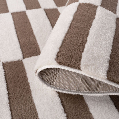 Loft Striped Brown Rug