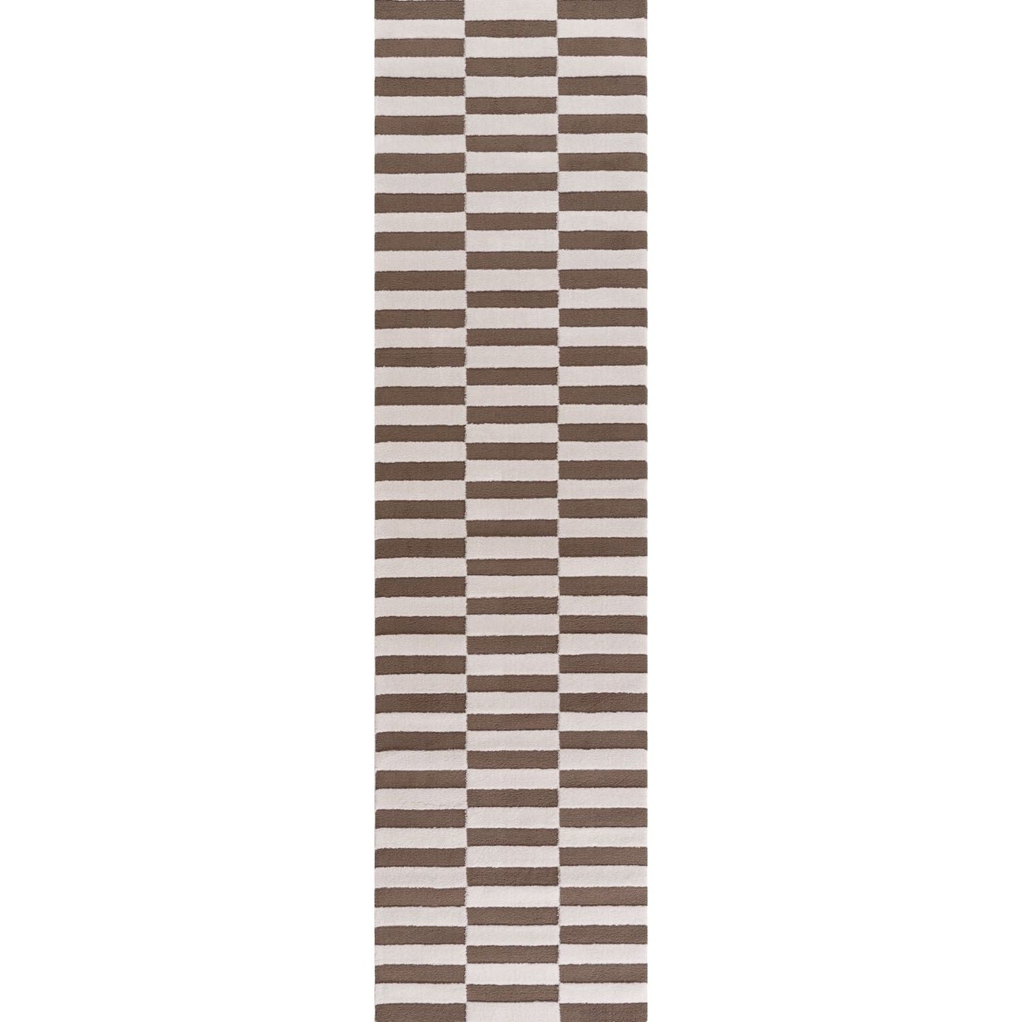 Loft Striped Brown Rug