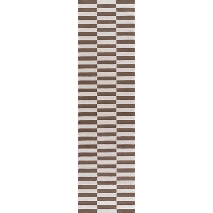 Loft Striped Brown Rug