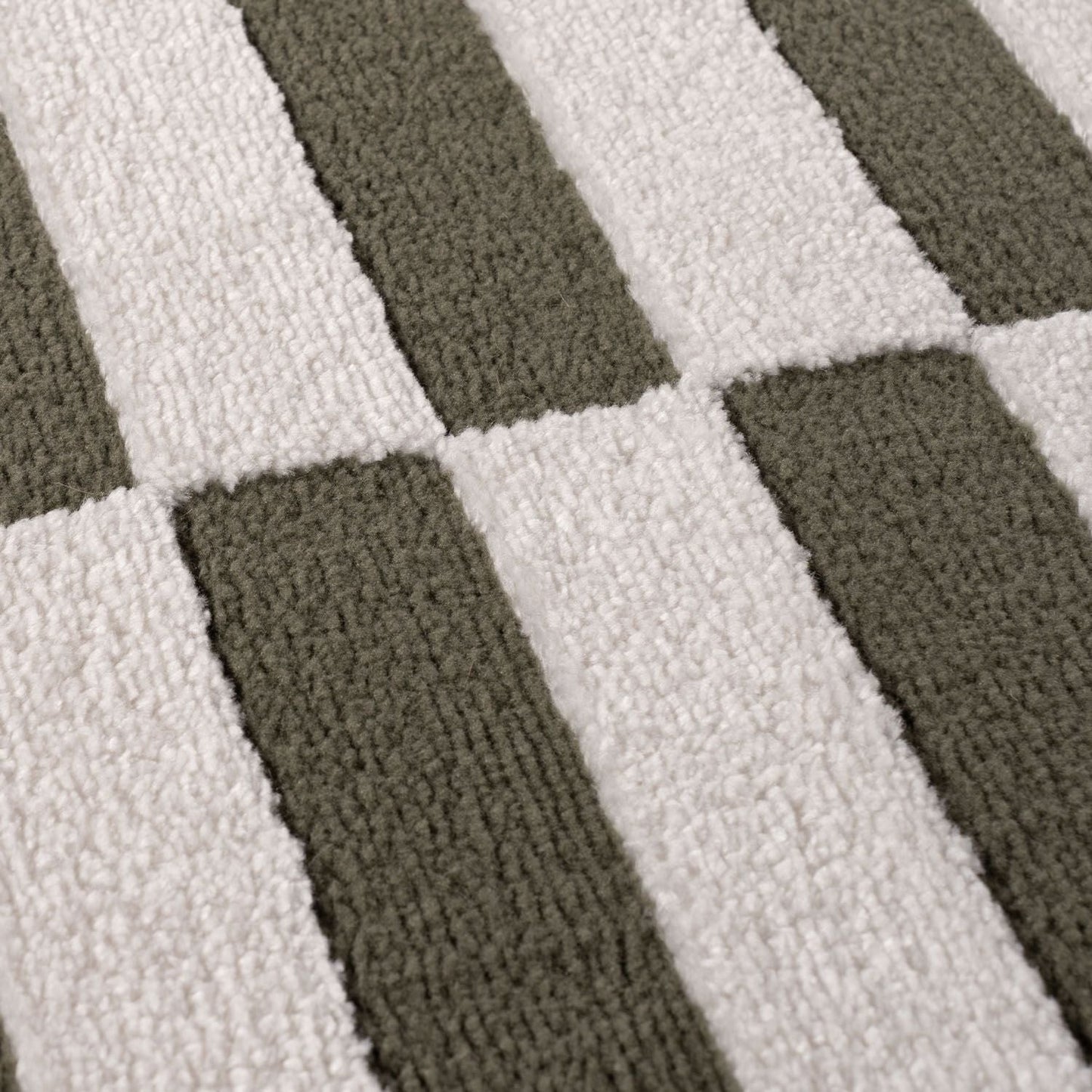 Loft Striped Green Rug