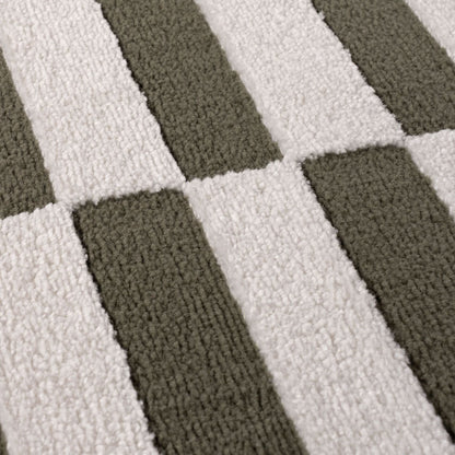 Loft Striped Green Rug