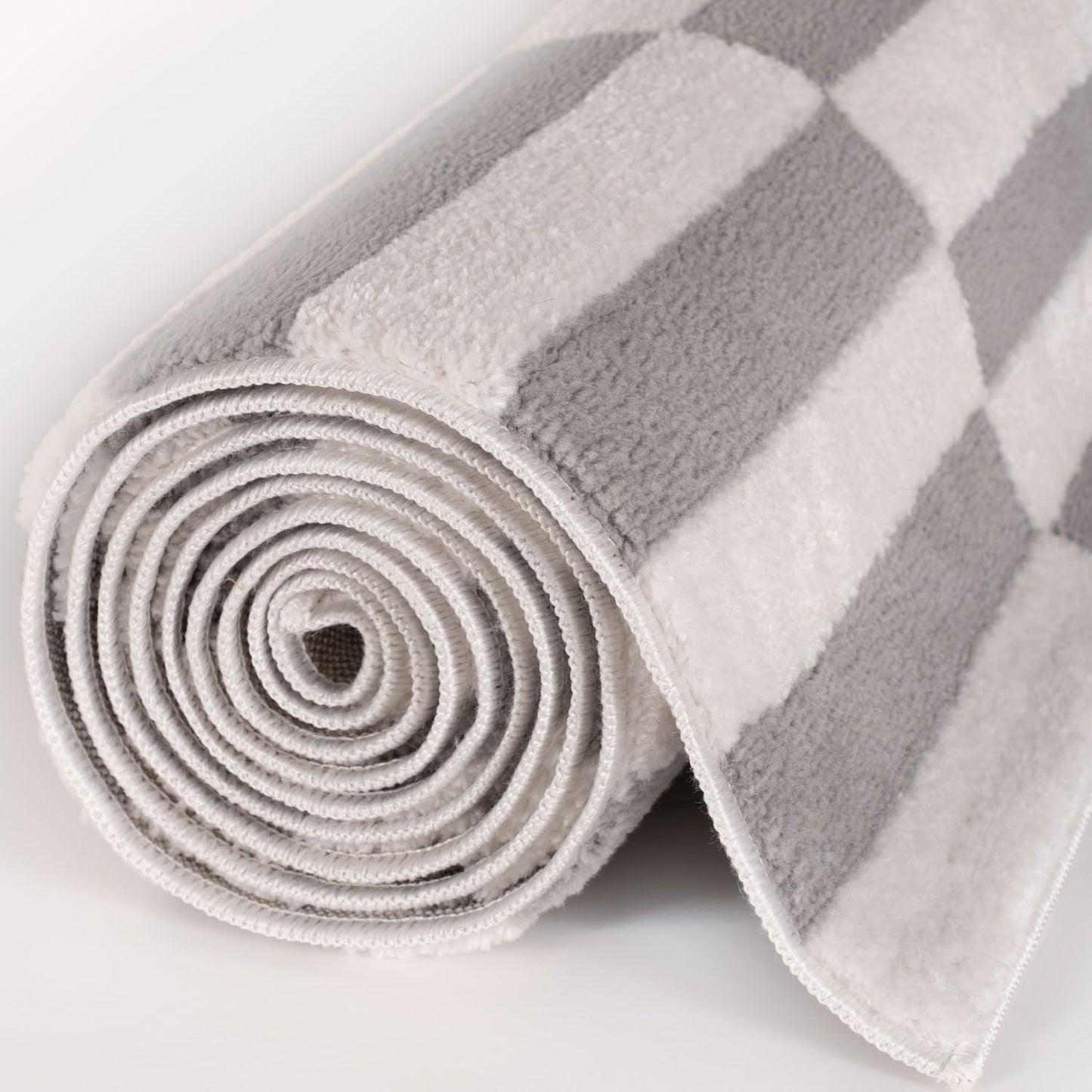 Loft Striped Grey Rug