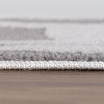 Loft Abstract Grey Rug