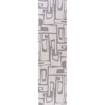 Loft Abstract Grey Rug