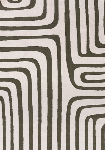 Loft Geometric Green Rug