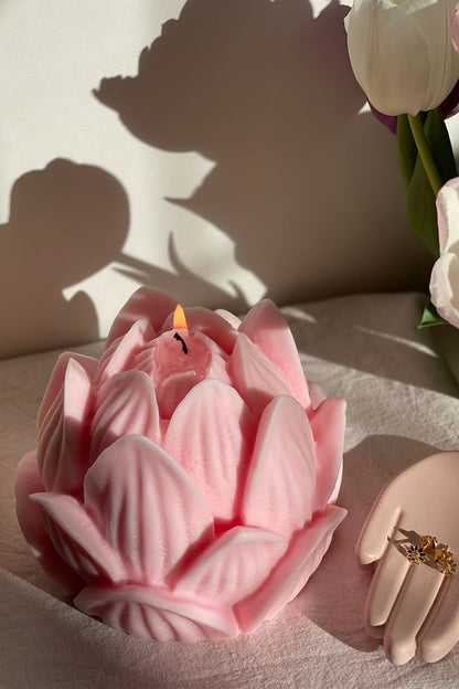 Lotus Flower Candle