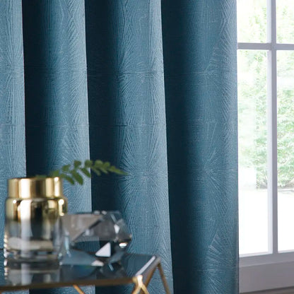 Amari Twilight Eyelet Ready Made Curtain