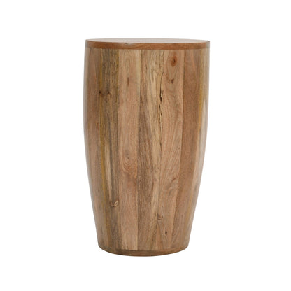 Merlin Mango Wooden Drum Side Table