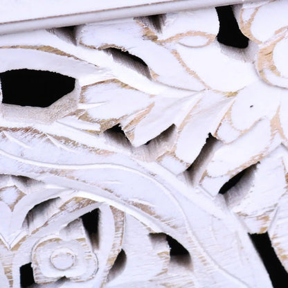 Mehira Mango Wood Bedside Cabinet Antique White