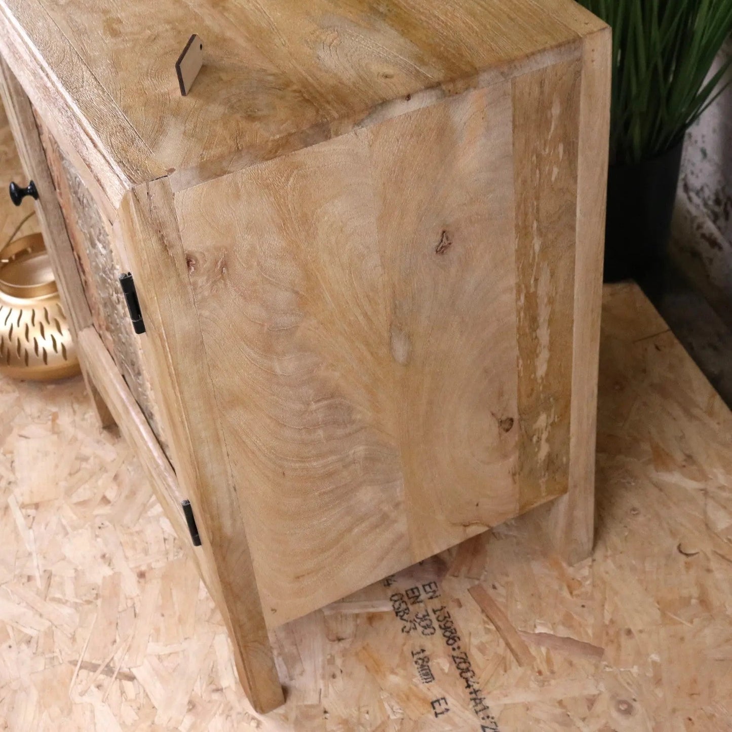 Mehira Mango Wood Bedside Cabinet